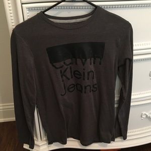 Calvin Klein Long Sleeve Top Size 14/16